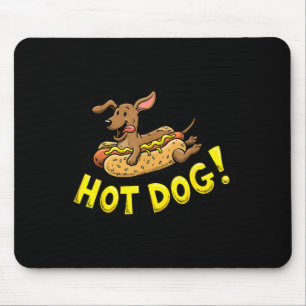 Dachshund Hot Dog Wiener Dog for Men Women Kids Mouse Mat