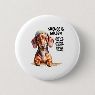 Dachshund Ideas For Women &amp; Novelty Miniature  6 Cm Round Badge