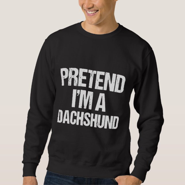Dachshund Im Sweatshirt (Front)