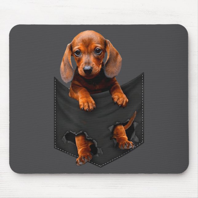 Dachshund In My Cket  Mouse Mat (Front)