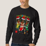 Dachshund In Sock Christmas Santa X Mas Dog Sweatshirt<br><div class="desc">Dachshund In Sock Christmas Santa X Mas Dog</div>