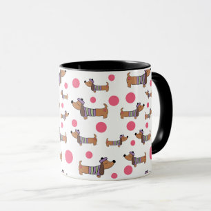 Dachshund in Sweater Mug