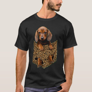 Dachshund In Your Front Pocket Dachshund Dog Pupp T-Shirt