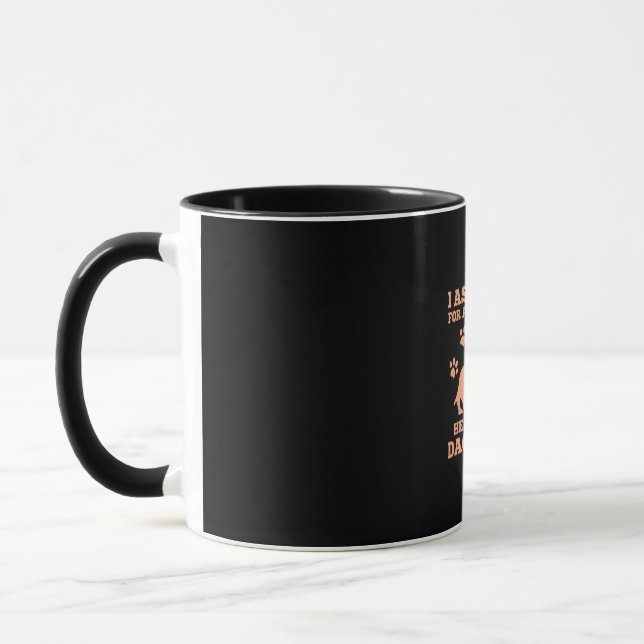 Dachshund Is My True Friend Mug (Left)