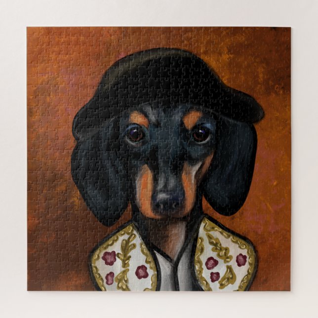 DACHSHUND      JIGSAW PUZZLE (Vertical)