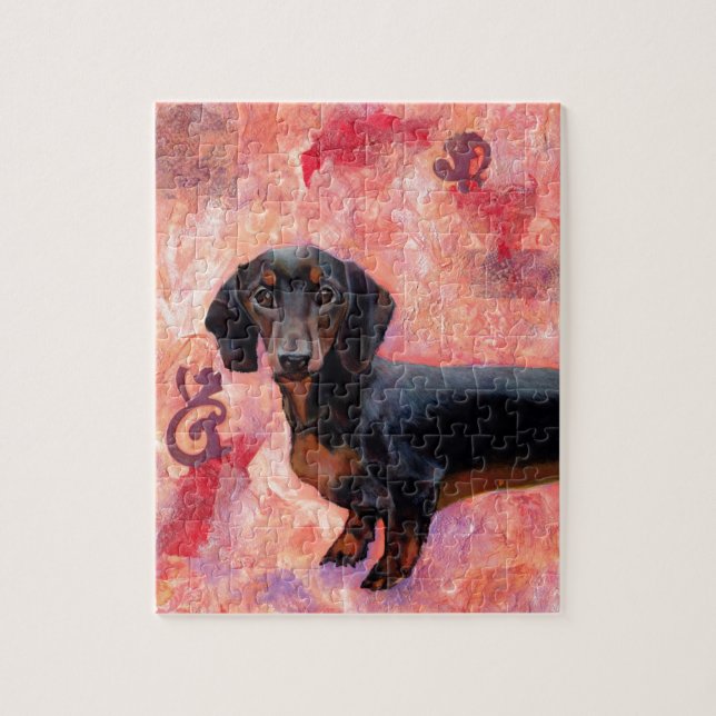Dachshund Jigsaw Puzzle (Vertical)