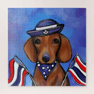 Dachshund jigsaw puzzle