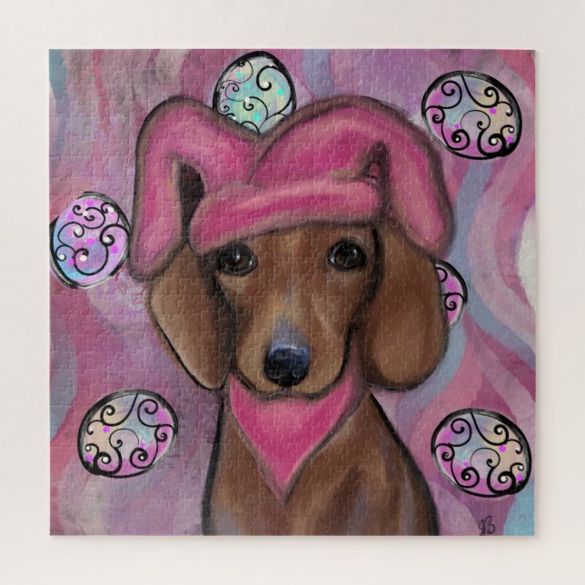 Dachshund       jigsaw puzzle (Vertical)