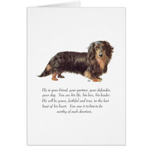 Dachshund Keepsake - Male
