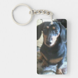 Dachshund key-chain (or design your own) key ring