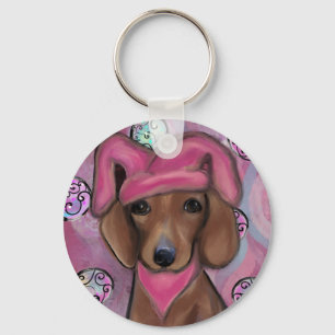 Dachshund           key ring