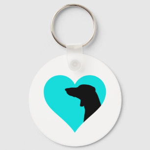 Dachshund key ring