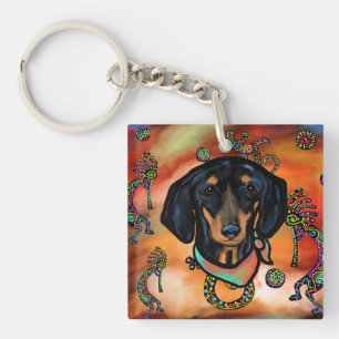 DACHSHUND KEY RING