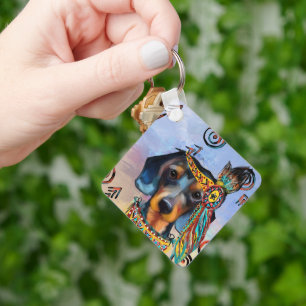 DACHSHUND   KEY RING