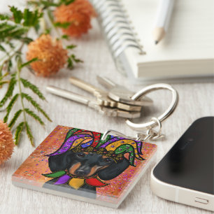 DACHSHUND KEY RING
