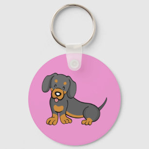 Dachshund keychain