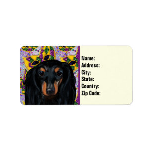 DACHSHUND              LABEL