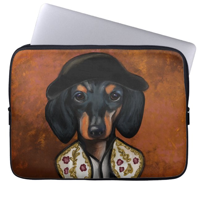 DACHSHUND        LAPTOP SLEEVE (Front)
