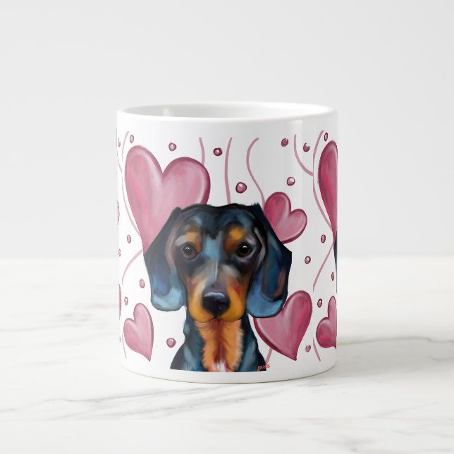  Dachshund   Large Coffee Mug (Front)