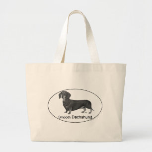 Dachshund Large Tote Bag