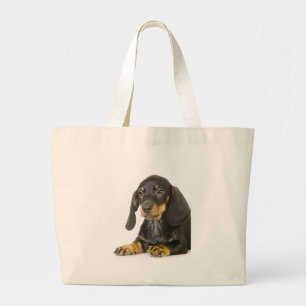 Dachshund Large Tote Bag