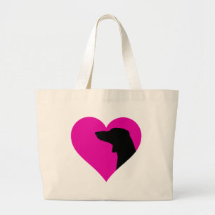 Dachshund large tote bag