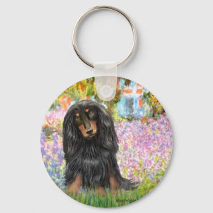 Dachshund (LH-BT) - Garden Key Ring