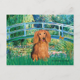 Dachshund (LHSable) - Bridge Postcard
