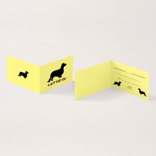 Dachshund Long Hair - Silhouette 1