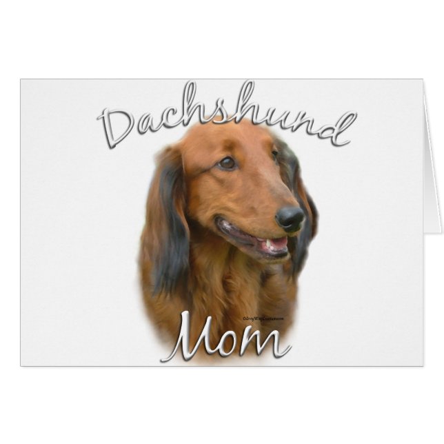 Dachshund (longhaired) Mum 2 (Front Horizontal)