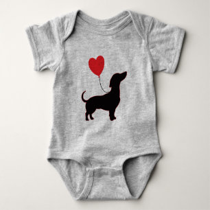 Dachshund Love Balloon Light – Sweet Baby Edition Bodysuit
