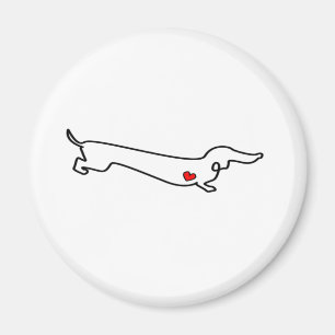 Dachshund Love Magnet