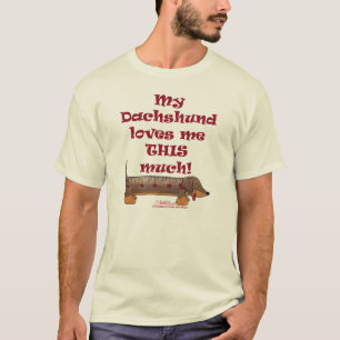 Dachshund Love Metre T-Shirt