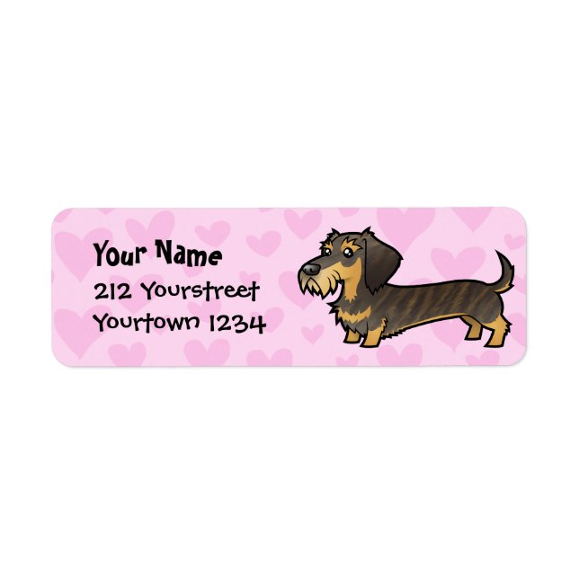 Dachshund Love (wirehair) (Front)