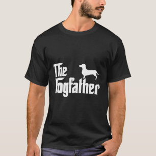 Dachshund Lover Gift Dogfather T-Shirt