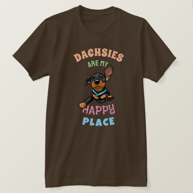 Dachshund  Lover KiniArt T-Shirt (Design Front)