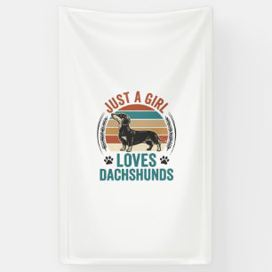 Dachshund Lover Shirt Vintage Sunset Dog Graphic_1 Banner