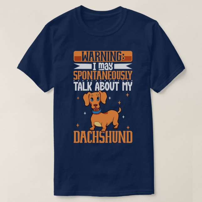 Dachshund lover T-Shirt (Design Front)