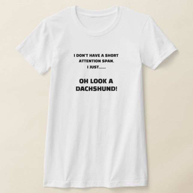 Dachshund Lover  T-Shirt (Laydown)