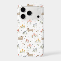 Dachshund Lover Weiner Dog Sausage Dog Wildflower