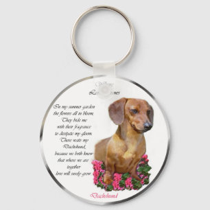 Dachshund Lovers Doxie Key Ring