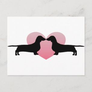 Dachshund Lovers Postcard