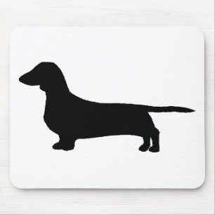 Dachshund Low Mouse Mat