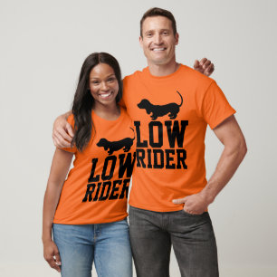 DACHSHUND LOW RIDER T-shirts