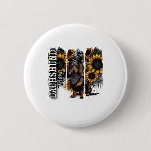 Dachshund Mama 6 Cm Round Badge
