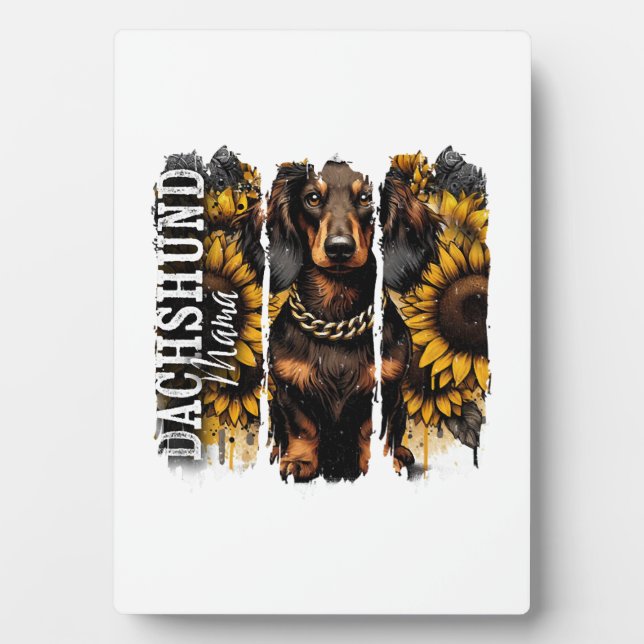 Dachshund Mama Plaque (Front)