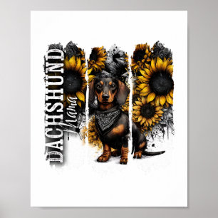 Dachshund Mama  Poster