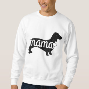 Dachshund Mama Wiener Dog Doxie Mum Funny Cute Gif Sweatshirt