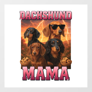 Dachshund Mama Window Cling