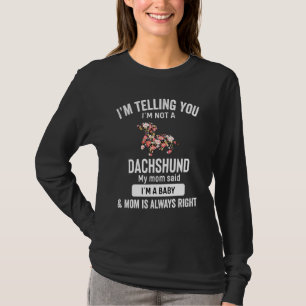 Dachshund Mama Womens T-Shirt